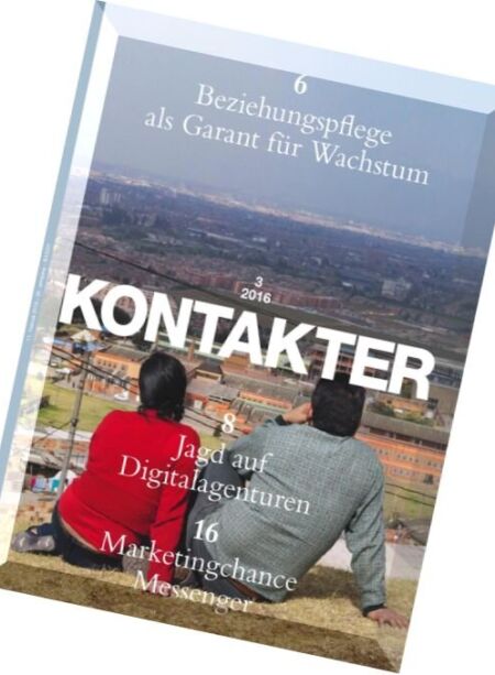 Kontakter – Nr.1, 2016 Cover