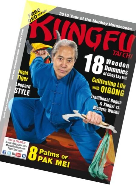 Kung Fu Tai Chi – March-April 2016 Cover