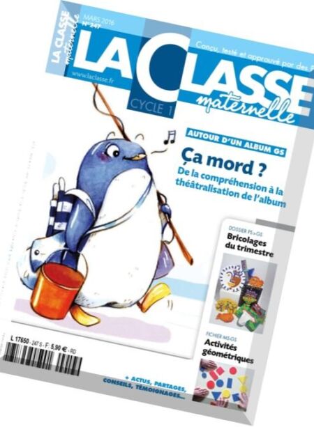 La Classe Maternelle – Mars 2016 Cover