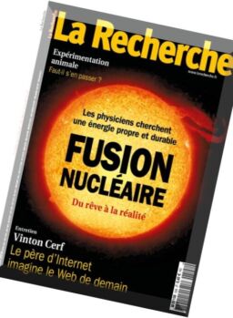 La Recherche – Fevrier 2016