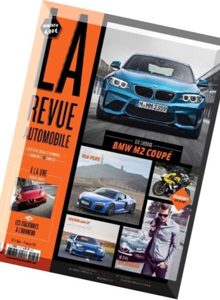 La Revue Automobile – Hiver-Printemps 2016 Cover