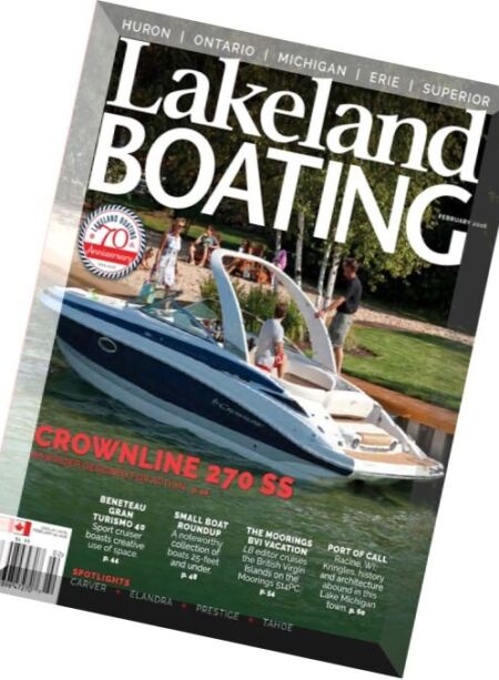 Lakeland Boating Magazine – February 2016 Cover