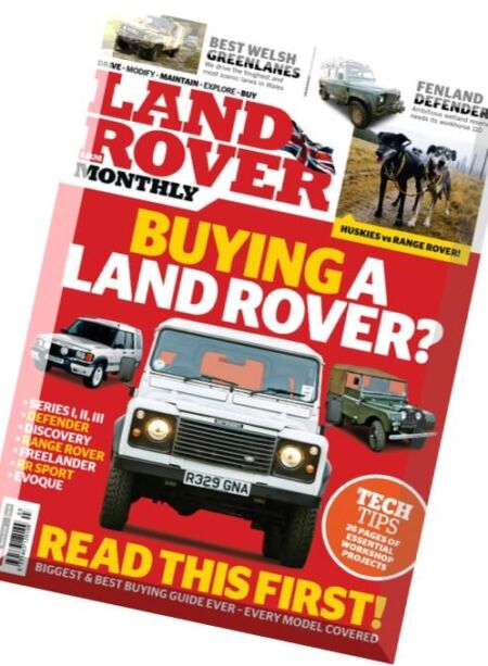 Land Rover Monthly – March 2016 Cover
