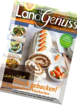 Landgenuss (Die besten Gerichte der Saison) Magazin – Marz-April 2016