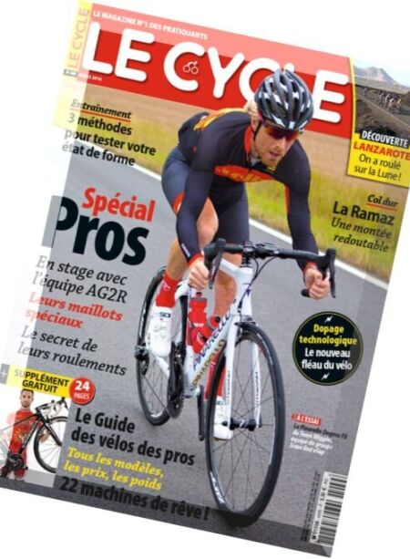 Le Cycle – Mars 2016 Cover