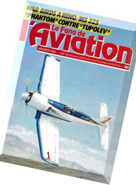 Le Fana de L’Aviation – 1985-01 (182) Cover