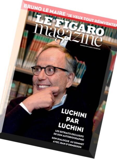 Le Figaro Magazine – 26 Fevrier 2016 Cover