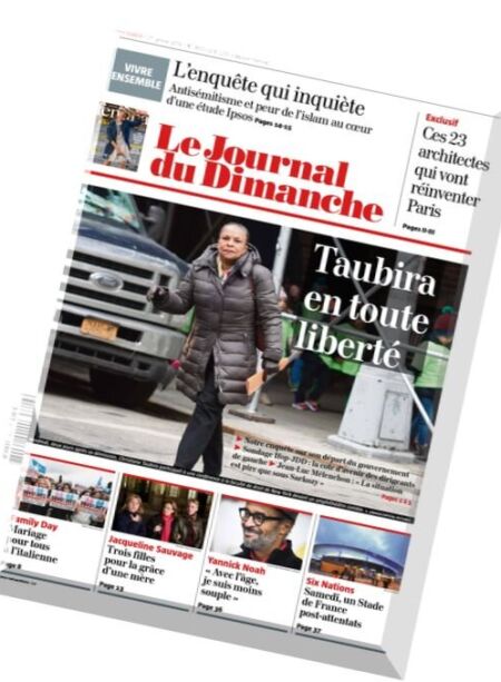 Le Journal du Dimanche – 31 Janvier 2016 Cover