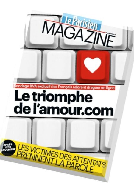 Le Parisien Magazine – 5 Fevrier 2016 Cover