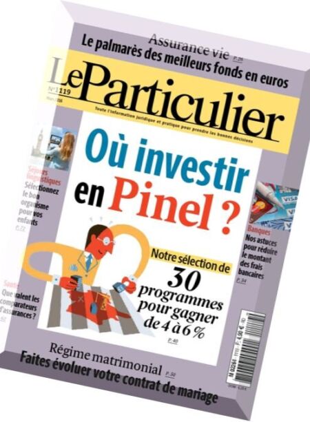 Le Particulier – Mars 2016 Cover