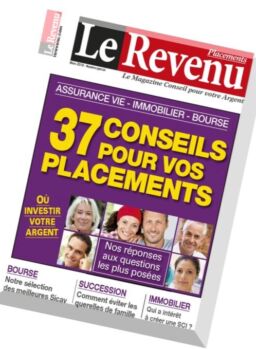 Le Revenu Placements – Mars 2016