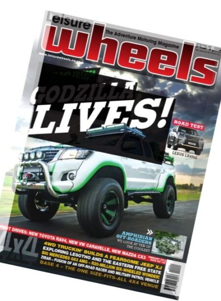 Leisure Wheels – February 2016 Cover