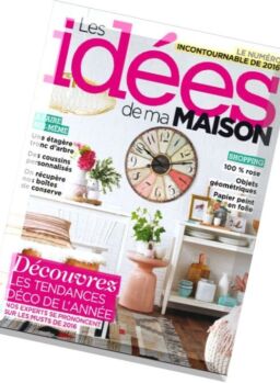 Les Idees de ma maison – Janvier-Fevrier 2016