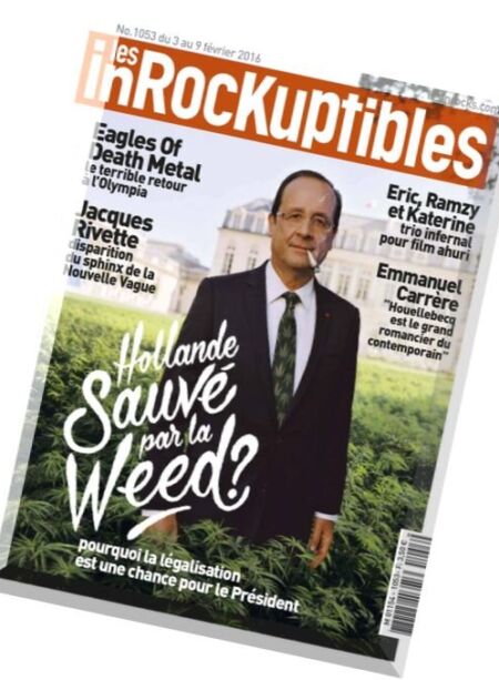 Les Inrockuptibles – 3 au 9 Fevrier 2016 Cover