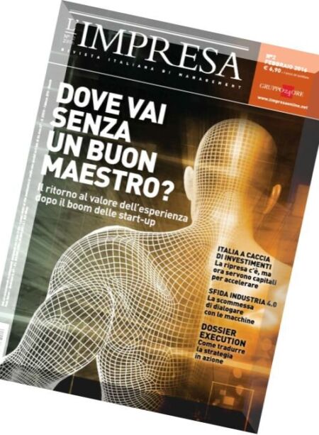 L’impresa – Febbraio 2016 Cover
