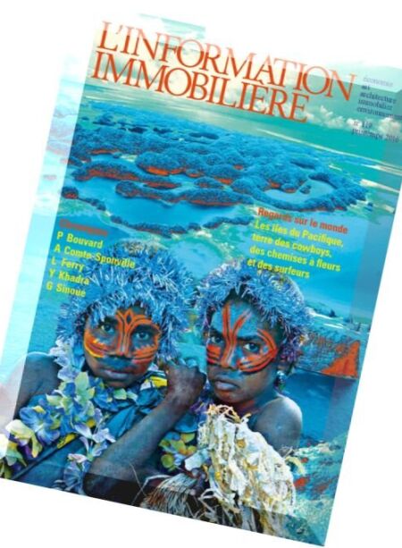 L’information Immobiliere – Printemps 2016 Cover
