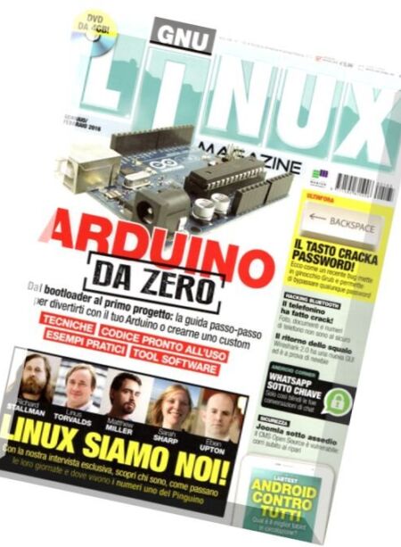 Linux Magazine – Gennaio-Febbraio 2016 Cover