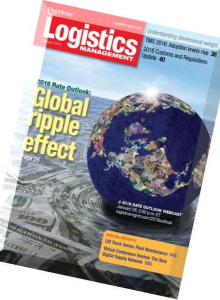 Logistics Management – January 2016 Cover