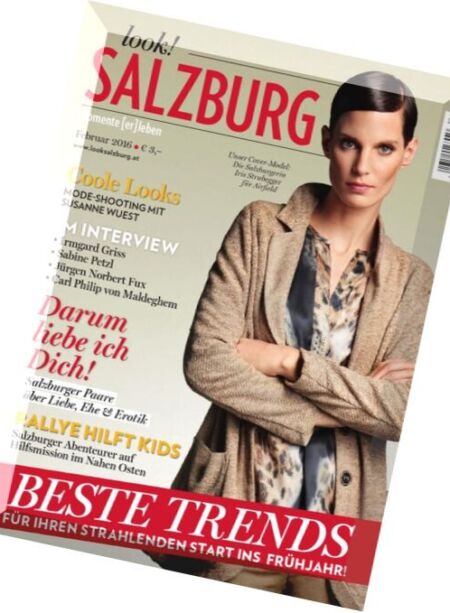Look! Salzburg – Februar 2016 Cover