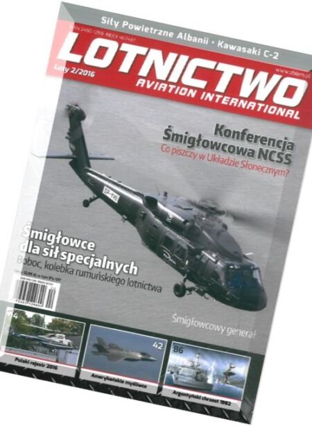 Lotnictwo Aviation International – 2-2016 Cover