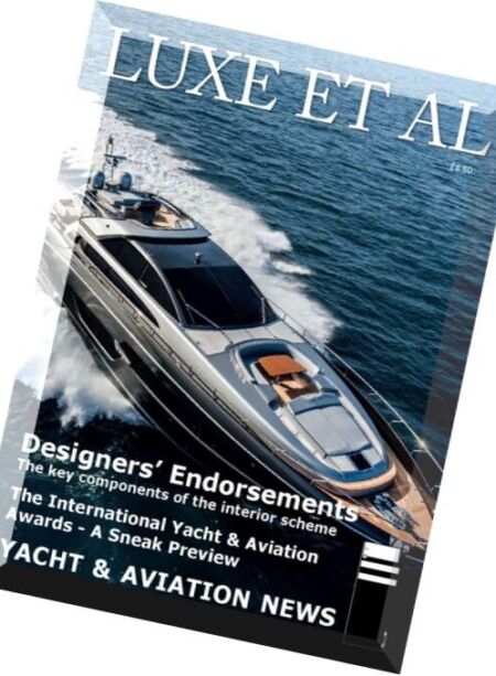 Luxe et al Magazine – February 2016 Cover