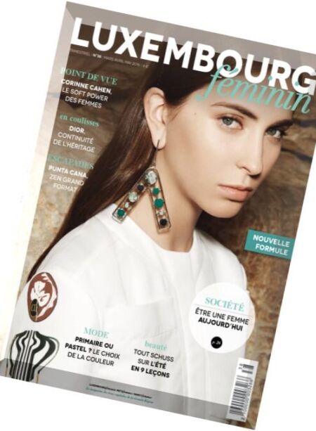 Luxembourg Feminin – Mars-Mai 2016 Cover
