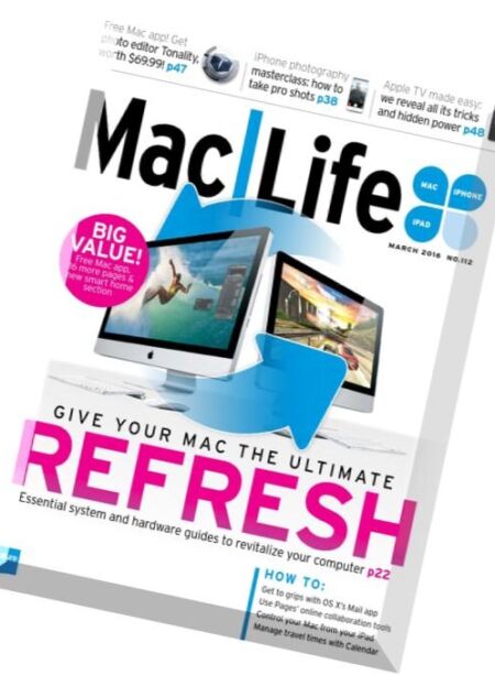 Mac Life – March 2016 Cover