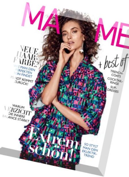 Madame – N 03, 2016 Cover
