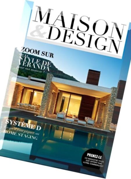 Maison & Design – Fevrier 2016 Cover