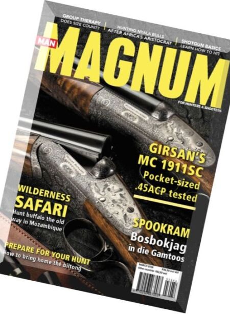 Man Magnum – March 2016 Cover