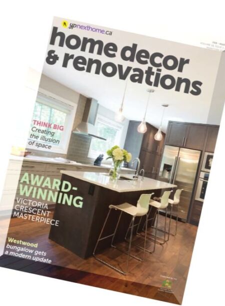 Manitoba Home Decor & Renovations – February-March 2016 Cover