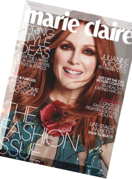 Marie Claire UK – March 2016 Cover