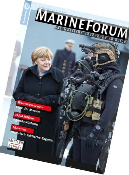 Marine Forum – Marz 2016 Cover