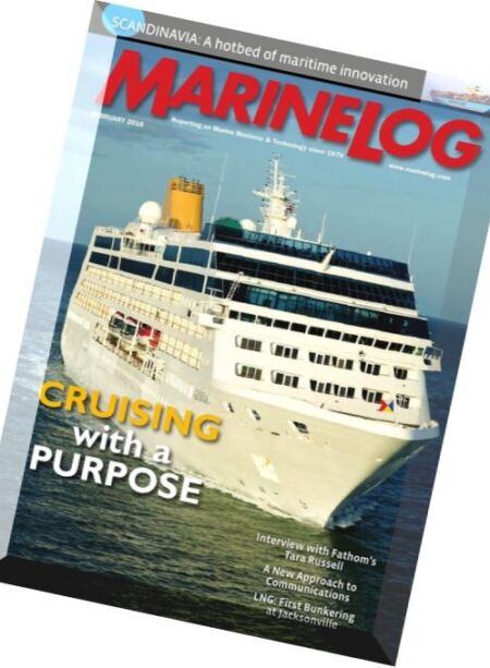 Marine Log – February 2016 Cover