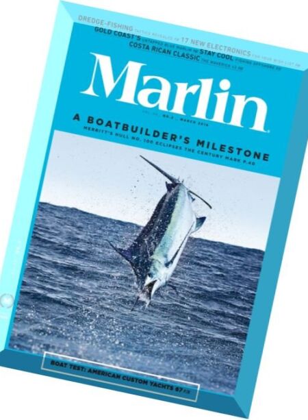 Marlin – March 2016 Cover