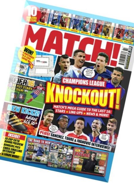 MATCH! – 16 February 2016 Cover