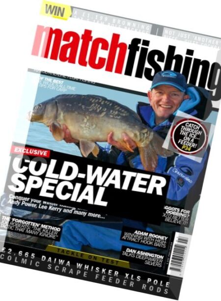 Match Fishing – March 2016 Cover
