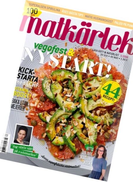 Matkarlek – Nr.1, 2016 Cover