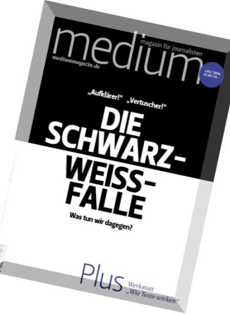 Medium Magazin – Marz 2016 Cover