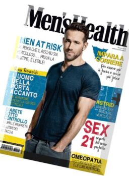 Men’s Health Italia – Marzo 2016