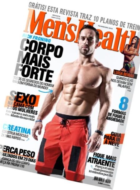 Men’s Health Portugal – Fevereiro 2016 Cover