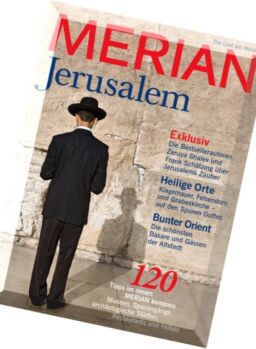 Merian Magazin (Jerusalem) – Januar 2016