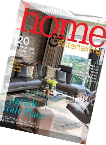 Metro Home & Entertaining – Vol.12 N 6 Cover