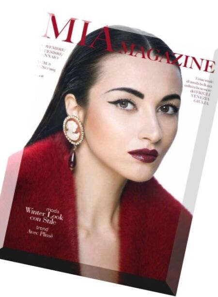 Mia Magazine – Novembre 2015-Gennaio 2016 Cover