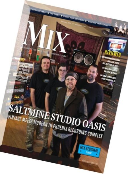 Mix Magazine – February 2016 Cover