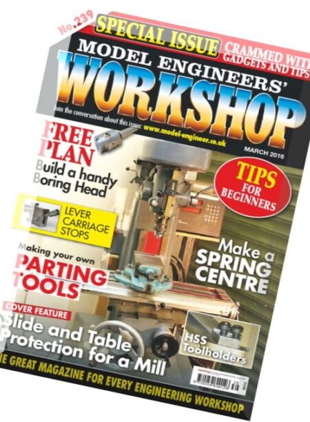 Model Engineers_ Workshop – March 2016 Cover