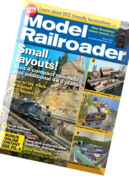 Model Railroader – March 2016
