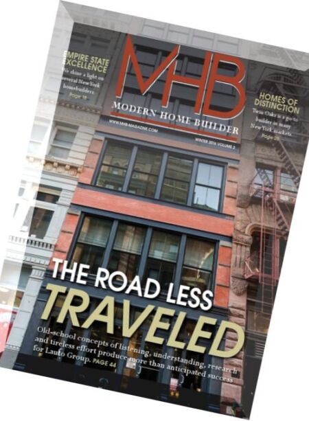 Modern Home Builder – Volume 2, Winter 2016 Cover