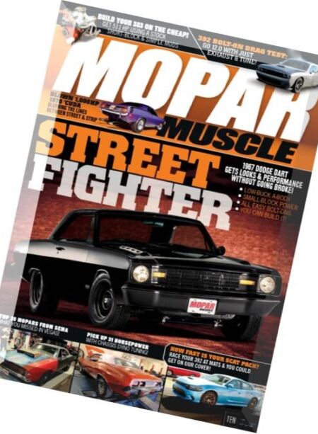 Mopar Muscle – May 2016 Cover