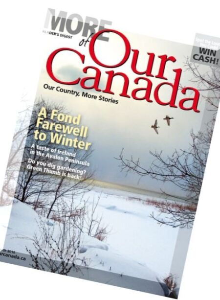 More of Our Canada – March 2016 Cover